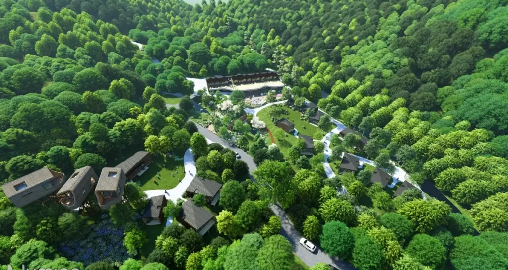 수락휴 전경